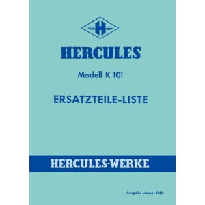 Hercules K101 Ersatzteilkatalog