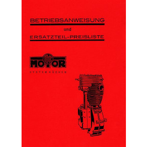 K-Motor 350 500 Betriebsanleitung und Ersatzteilkatalog
