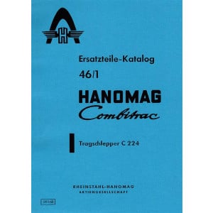 Hanomag C224 Combitrac Ersatzteilkatalog