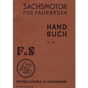 Sachs Motor für Fahrräder Betriebsanleitung