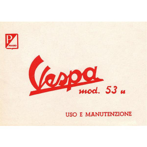 Vespa 125 Uso E Manutenzione
