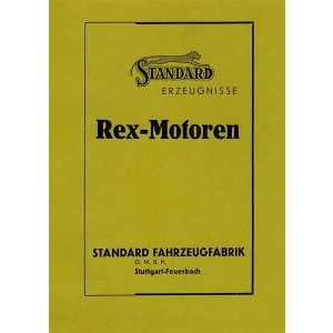 Standard Rex Königswellen-Motor Betriebsanleitung