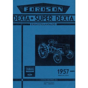 Fordson Dexta & Super Dexta Ersatzteilkatalog