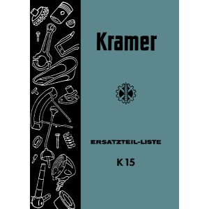 Kramer K15 Ersatzteilliste
