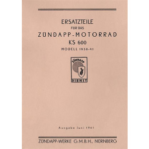Zündapp KS600 Ersatzteilkatalog