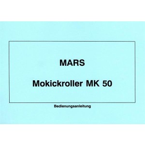 Mars MK50 Mokickroller Betriebsanleitung