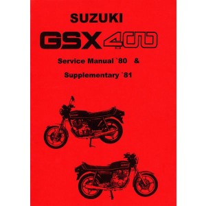 Suzuki GSX400 Service Manual