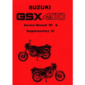 Suzuki GSX400 Service Manual