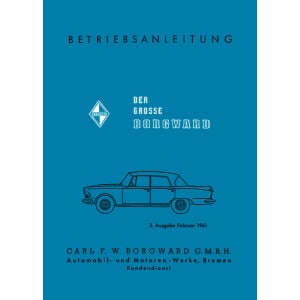 Borgward P100 Betriebsanleitung