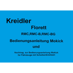 Kreidler Florett RMC/RMC-B/RMC-BG Bedienungsanleitung