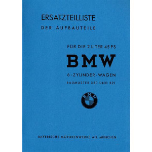 BMW Typ 320 und Typ 321 Ersatzteilkatlog