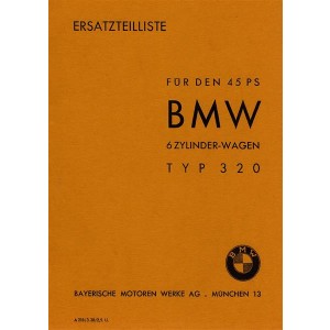 BMW Typ 320 Ersatzteilkatalog