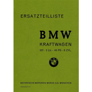 BMW Typ 321 Ersatzteilkatalog