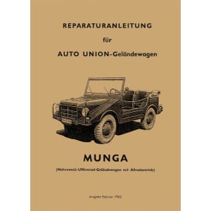 DKW Munga Reparaturanleitung