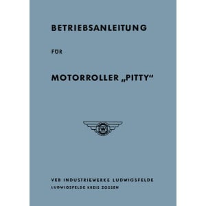 IWL Pitty 125 Motorroller Betriebsanleitung