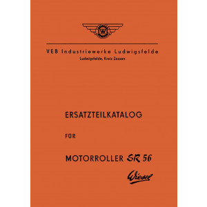 IWL SR56 Wiesel Motorroller Ersatzteilkatalog