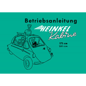 Heinkel Kabine 175 und 200 Betriebsanleitung