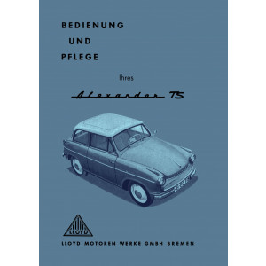 Lloyd Alexander TS Betriebsanleitung