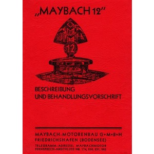 Maybach 12 Betriebsanleitung