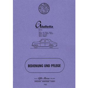 Alfa Romeo Giulietta Modelle Betriebsanleitung