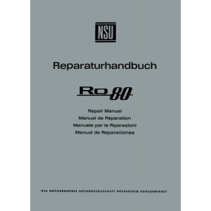 NSU RO 80 Reparaturanleitung