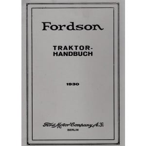 Fordson Traktoren 4380 ccm Bedienungsanleitung