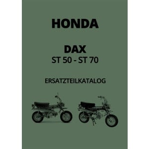 Honda Dax ST50 ST70 Ersatzteilkatalog