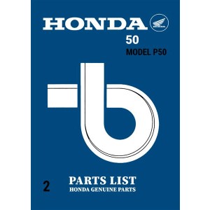 Honda P50 Parts List