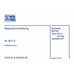 Sachs Saxonette 301A 301AB Reparaturanleitung