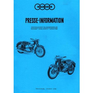Auto Union Presse-Information, Veröffentlichungen der Presseabteilung der Auto Union GmbH