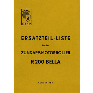 Zündapp Bella R200 Ersatzteilkatalog