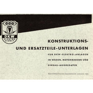 Auto Union DKW-Elektro-Anlagen Ersatzeilkatalog