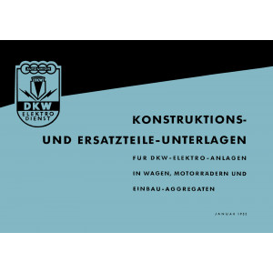 Auto Union DKW-Elektro-Anlagen Ersatzeilkatalog