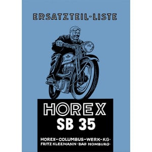 Horex SB35 Ersatzteilliste