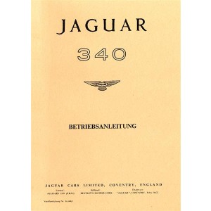Jaguar 340 Betriebsanleitung