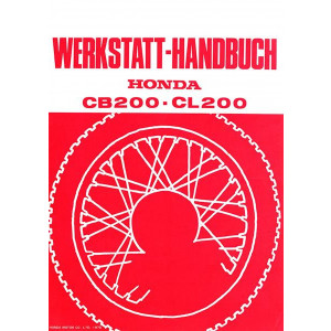 Honda CB200 und CL200 Reparaturanleitung