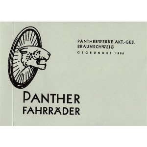 Panther Fahrräder, Prospektreprint