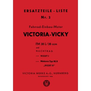 Victoria Vicky FM38 L und Vicky 2 NL2 Ersatzteilkatalog