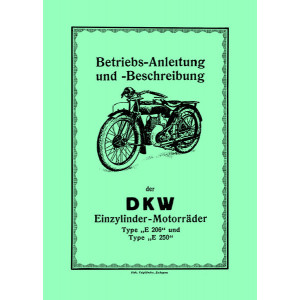 DKW E 206 und E 250 Betriebsanleitung