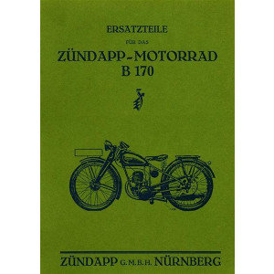 Zündapp B170 Ersatzteilkatalog