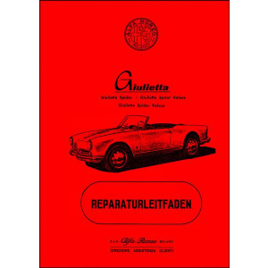 Alfa Romeo Giulietta Spider / Sprint Veloce / Spider Veloce / Berlina Reparaturanleitung