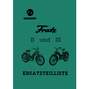 Dürkopp Fratz II und III Ersatzteilkatalog