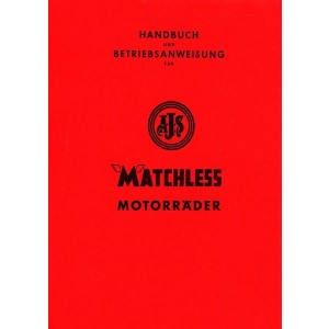Handbuch und Betriebsanweisung für AJS Matchless Motorräder