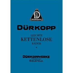 Dürkopp Leichte kettenlose Räder Beschreibung