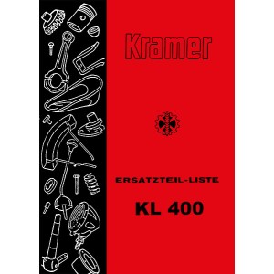 Kramer KL400 Ersatzteilliste