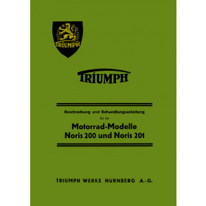 Triumph Noris 200 und Noris 201 Betriebsanleitung
