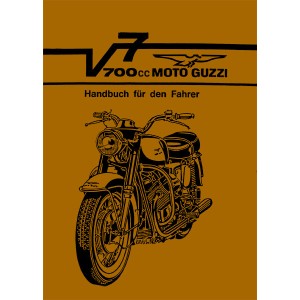 Moto Guzzi V7 mit 700 ccm Betriebsanleitung