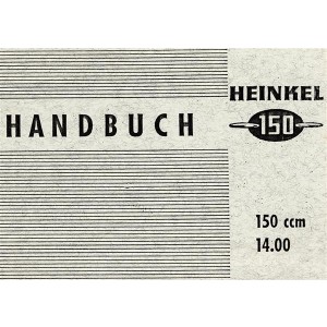 Heinkel Roller 150 ccm Betriebsanleitung