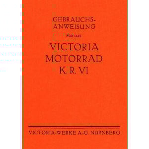 Victoria KR VI 598 ccm Betriebsanleitung