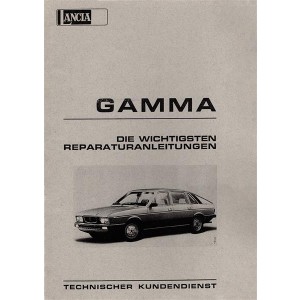 Lancia Gamma 2000 und 2500 Limousine Reparaturanleitung